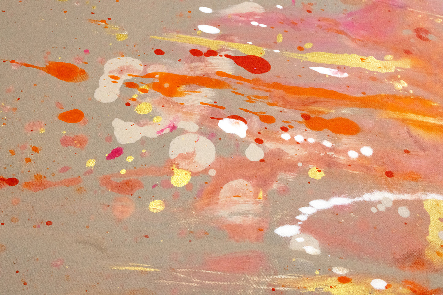 Feuerpferd 2026 - Original Acrylbild auf Keilrahmen 100x70 cm Unikat